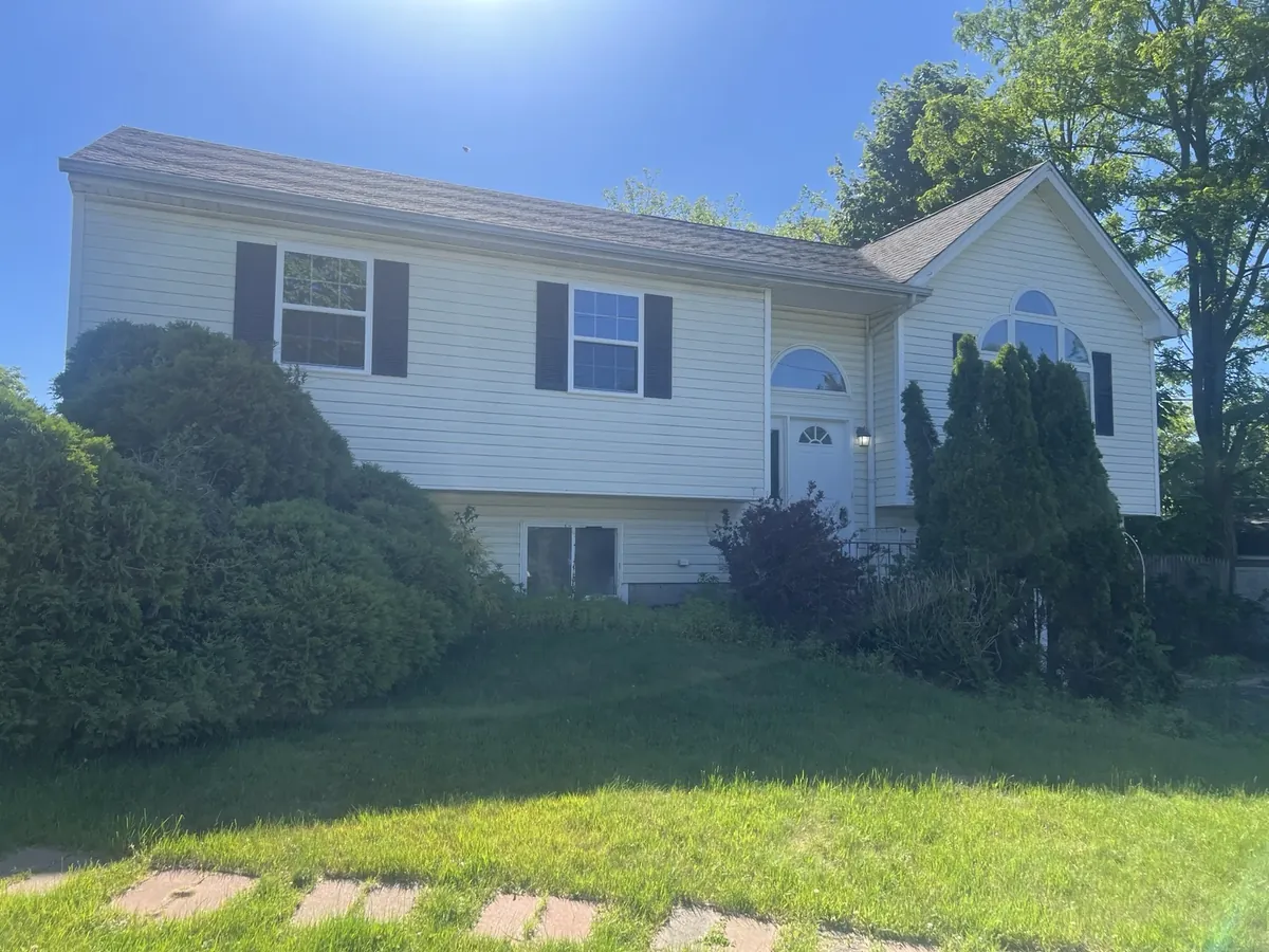 Split-level residential property prepared for a professional home inspection