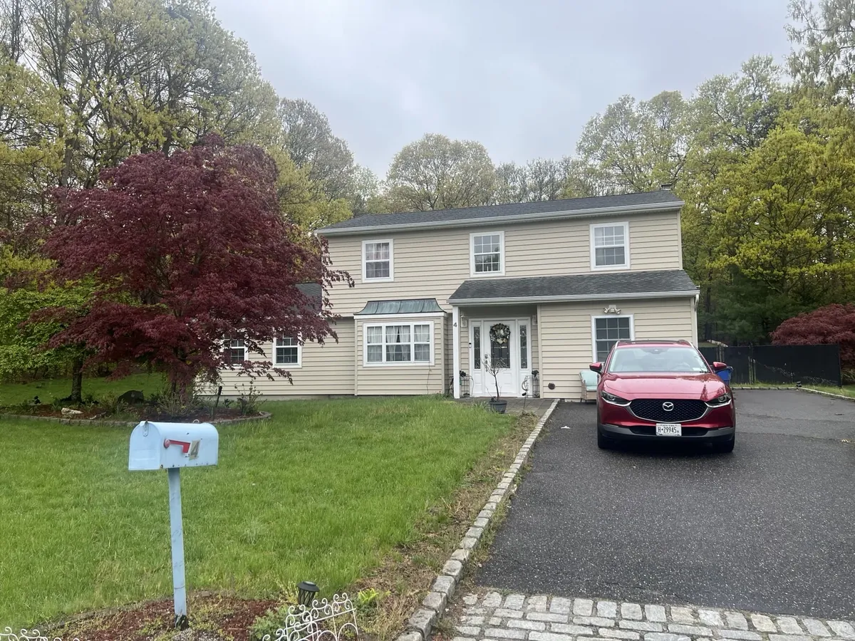 Suburban residential house prepared for a professional home inspection